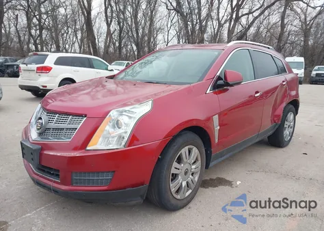 2010 Cadillac Srx Luxury Collection z USA, uszkodzony, nr VIN 3GYFNDEY1AS649036